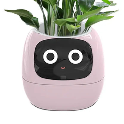 Smart Planter Pot Intelligent Flower Pot Adorable Plant Companion for Indoor Decoration Make Raising Plants Easy and Fun Plant