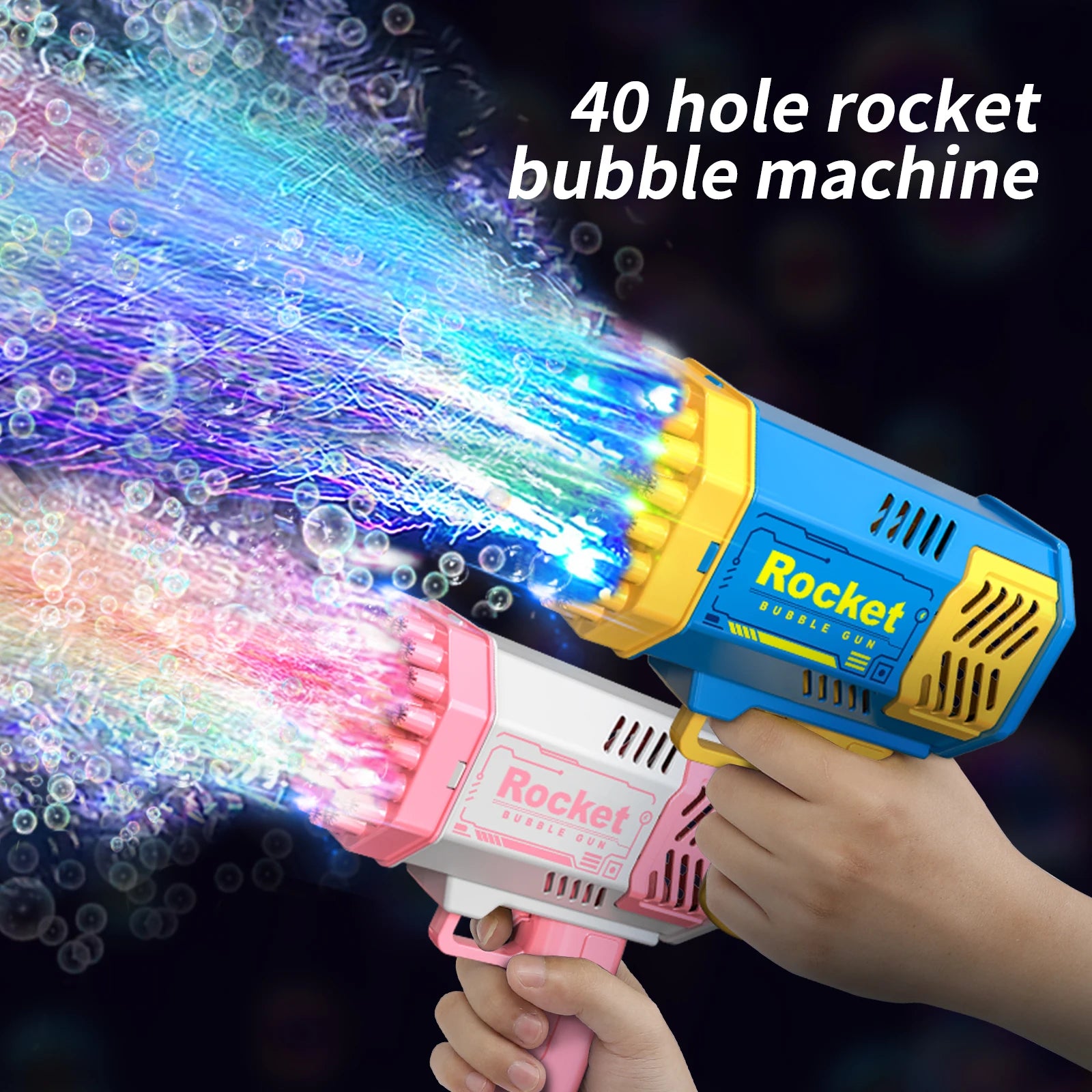 Bubble Rocket Launcher 40 Holes