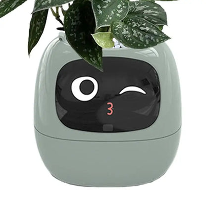 Smart Planter Pot Intelligent Flower Pot Adorable Plant Companion for Indoor Decoration Make Raising Plants Easy and Fun Plant