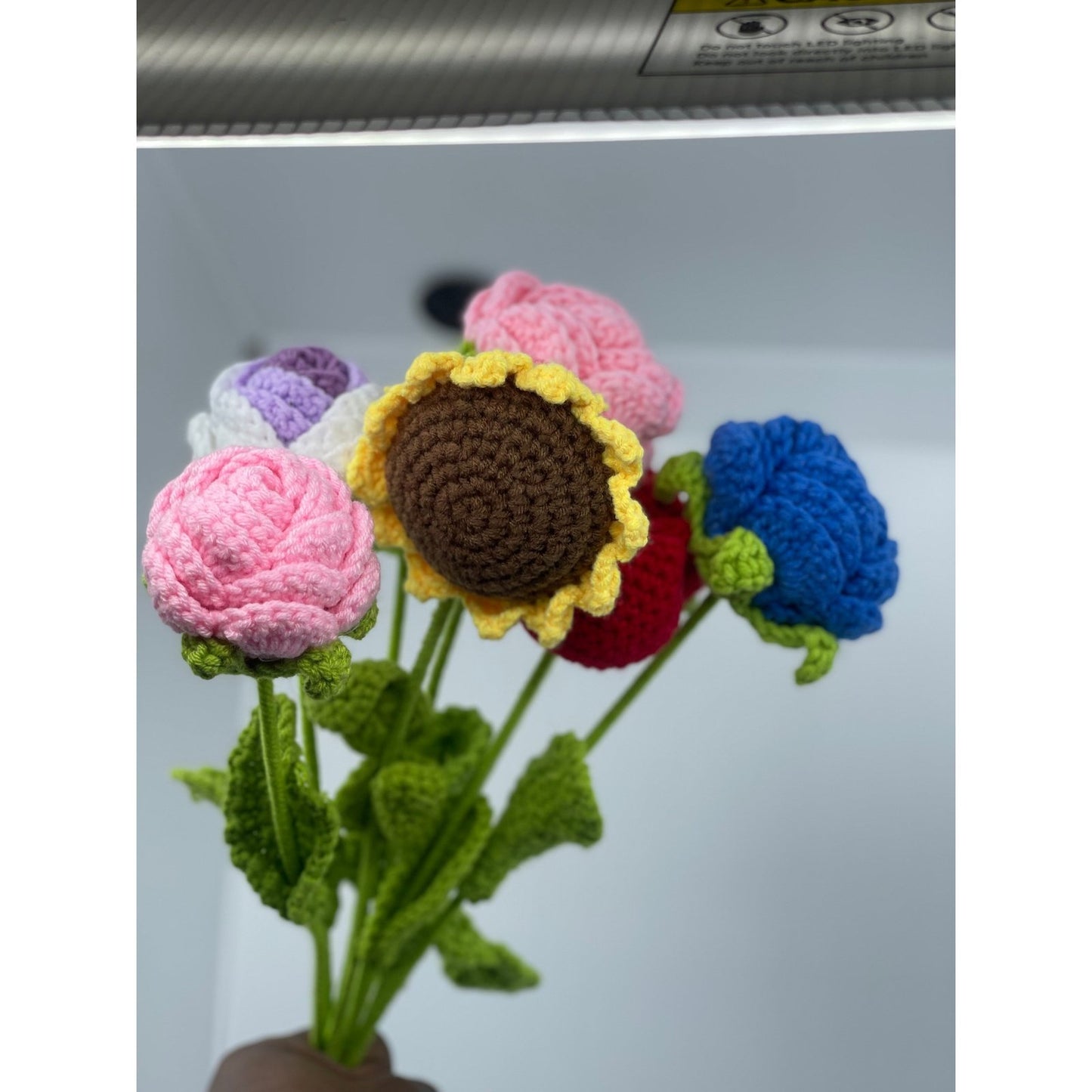 Aesthetic Crochet Flower |Handmade Knitted Flowers|