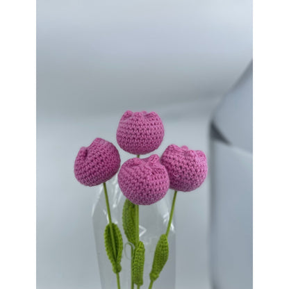 Aesthetic Crochet Flower |Handmade Knitted Flowers|