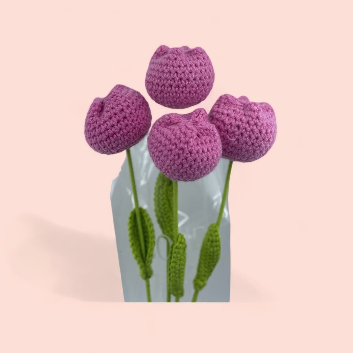 Aesthetic Crochet Flower |Handmade Knitted Flowers|