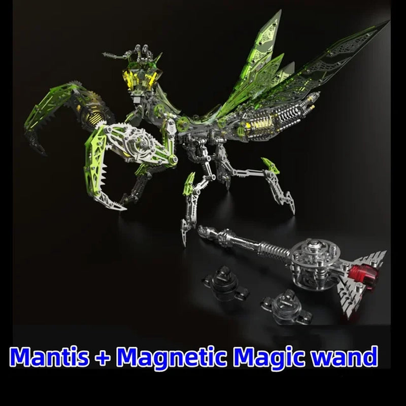 Mechanical Mantis Metal Model Kits  for Adults Kids - 1000+PCS