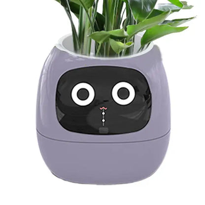 Smart Planter Pot Intelligent Flower Pot Adorable Plant Companion for Indoor Decoration Make Raising Plants Easy and Fun Plant