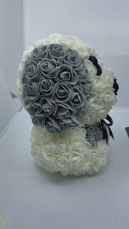 White Rose Teddy Dog